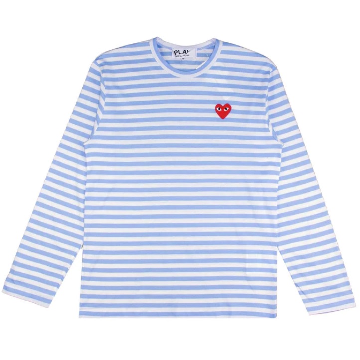 Cdg Play Striped Shirt